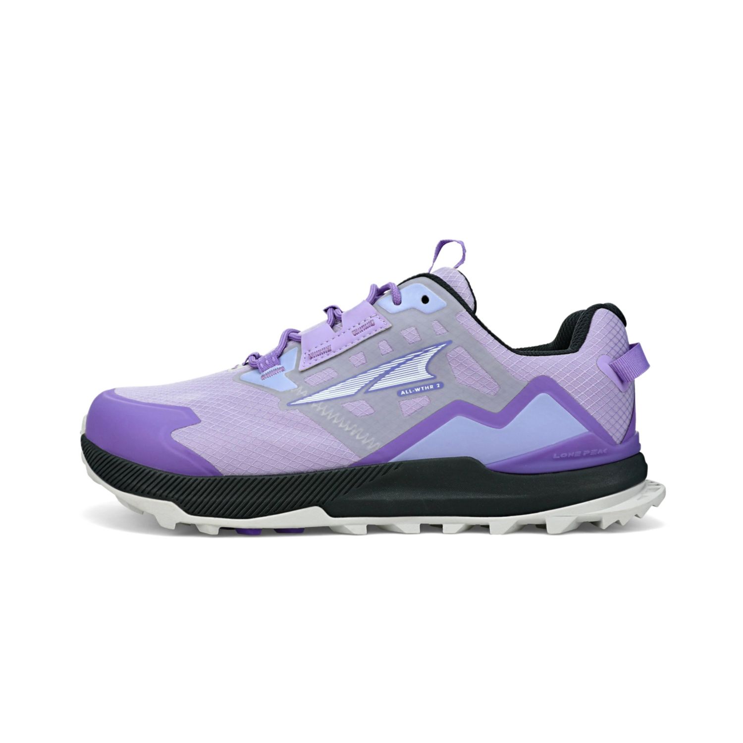 Zapatos De Senderismo Altra Lone Peak All-wthr Low 2 Mujer Gris Moradas | Costa Rica-71650299